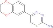 5-(2,3-Dihydro-1,4-benzodioxin-6-yl)-6H-1,3,4-thiadiazin-2-amine