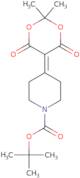 tert-butyl 4-(2,2-dimethyl-4,6-dioxo-1,3-dioxan-5-ylidene)piperidine-1-carboxylate