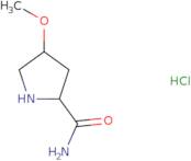 (2S,4S)-4-Methoxypyrrolidine-2-carboxamide hydrochloride