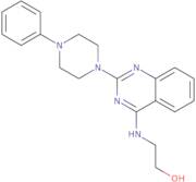 2-{[2-(4-Phenylpiperazin-1-yl)quinazolin-4-yl]amino}ethan-1-ol