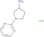(3R)-1-(Pyrimidin-2-yl)pyrrolidin-3-amine hydrochloride