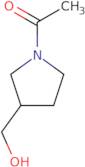 (S)-1-(3-(Hydroxymethyl)pyrrolidin-1-yl)ethan-1-one