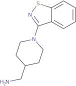 [[1-(1,2-Benzisothiazol-3-yl)piperidin-4-yl]methyl]amine