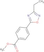 Methyl 4-(3-ethyl-1,2,4-oxadiazol-5-yl)benzoate