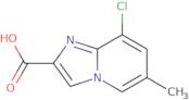 8-Chloro-6-methyl-imidazo[1,2-a]pyridine-2-carboxylic acid-