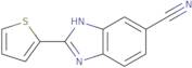 2-(Thiophen-2-yl)-1H-1,3-benzodiazole-6-carbonitrile