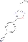 4-(3-Ethyl-1,2,4-oxadiazol-5-yl)benzonitrile