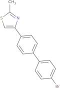 4-(4'-Bromo-[1,1'-biphenyl]-4-yl)-2-methylthiazole