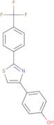 4-(2-(4-(Trifluoromethyl)phenyl)thiazol-4-yl)phenol