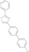 4-(4'-Bromo-[1,1'-biphenyl]-4-yl)-2-(pyridin-3-yl)thiazole