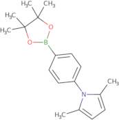 4,4,5,5-Tetramethyl-2-(4-(2,5-dimethylpyrrol-1-yl)phenyl)-1,3,2-dioxaborolane