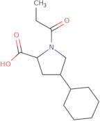 1-(1-Oxopropyl)-(4S)-4-cyclohexyl-L-proline