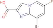 8-Bromo-6-fluoroimidazo[1,2-a]pyridine-2-carboxylic acid
