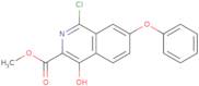 methyl 1-chloro-4-hydroxy-7-phenoxyisoquinoline-3-carboxylate