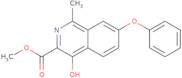 Methyl 4-hydroxy-1-methyl-7-phenoxyisoquinoline-3-carboxylate