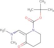 2-Dimethylaminomethylene-3-oxo-piperidine-1-carboxylic acid tert-butyl ester