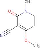 4-Methoxy-1-methyl-2-oxo-1,2,5,6-tetrahydropyridine-3-carbonitrile