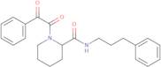 1-(2-Oxo-2-phenylacetyl)-N-(3-phenylpropyl)piperidine-2-carboxamide