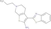 3-(Benzo[D]thiazol-2-yl)-6-propyl-4,5,6,7-tetrahydrothieno[2,3-c]pyridin-2-amine