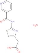 [2-[(3-Pyridinylcarbonyl)amino]-1,3-thiazol-4-yl]acetic acid hydrate