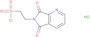 2-(5,7-Dioxo-5,7-dihydro-pyrrolo[3,4-b]pyridin-6-yl)-ethanesulfonyl chloride hydrochloride
