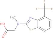 N-Methyl-N-(4-(trifluoromethyl)benzo[D]thiazol-2-yl)glycine