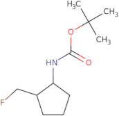 tert-Butyl N-[2-(fluoromethyl)cyclopentyl]carbamate