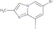 6-Bromo-8-iodo-2-methylimidazo[1,2-a]pyridine