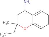 2-Ethyl-2-methyl-3,4-dihydro-2H-1-benzopyran-4-amine