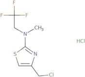 4-(Chloromethyl)-N-methyl-N-(2,2,2-trifluoroethyl)-1,3-thiazol-2-amine hydrochloride