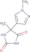 5-Methyl-5-(1-methyl-1H-pyrazol-4-yl)imidazolidine-2,4-dione