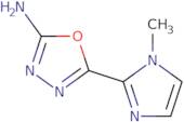 5-(1-Methyl-1H-imidazol-2-yl)-1,3,4-oxadiazol-2-amine