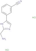 3-[2-(Aminomethyl)-1H-imidazol-4-yl]benzonitrile dihydrochloride