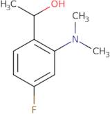 1-[2-(Dimethylamino)-4-fluorophenyl]ethan-1-ol