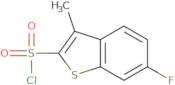 6-Fluoro-3-methyl-1-benzothiophene-2-sulfonyl chloride