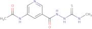 5-Acetamido-N-[(methylcarbamothioyl)amino]pyridine-3-carboxamide