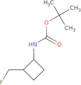 tert-Butyl N-[2-(fluoromethyl)cyclobutyl]carbamate