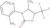 3-(3-Aminopyridin-2-yl)-4-methyl-5-(trifluoromethyl)-1,3-oxazolidin-2-one