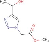 Methyl 2-[4-(1-hydroxyethyl)-1H-1,2,3-triazol-1-yl]acetate