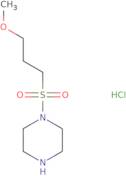 1-(3-Methoxypropanesulfonyl)piperazine hydrochloride