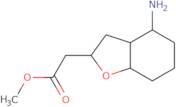 Methyl 2-(4-aminooctahydrobenzofuran-2-yl)acetate