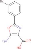 5-Amino-2-(3-bromophenyl)-1,3-oxazole-4-carboxylic acid