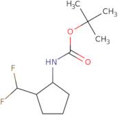 tert-Butyl N-[2-(difluoromethyl)cyclopentyl]carbamate