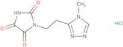 1-[2-(4-Methyl-4H-1,2,4-triazol-3-yl)ethyl]imidazolidine-2,4,5-trione hydrochloride