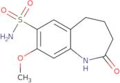 8-Methoxy-2-oxo-2,3,4,5-tetrahydro-1H-1-benzazepine-7-sulfonamide