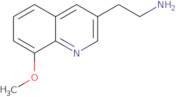 2-(8-Methoxyquinolin-3-yl)ethan-1-amine