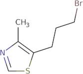 5-(3-Bromopropyl)-4-methyl-1,3-thiazole