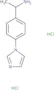 (1R)-1-[4-(1H-Imidazol-1-yl)phenyl]ethan-1-amine dihydrochloride