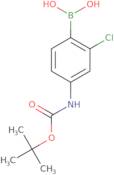 (4-{[(tert-Butoxy)carbonyl]amino}-2-chlorophenyl)boronic acid