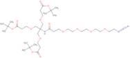 Azido-PEG4-amido-tri-(t-butoxycarbonylethoxymethyl)-methane